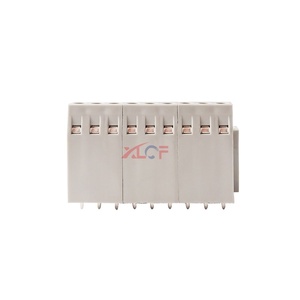 Xlcf phong cách Châu Âu PCB vít Brass 9-Pole khối thiết bị đầu cuối 5.08 mét khoảng cách 30-16awg phạm vi 10A ô tô 4000V Surge 5. 08-04-t1 - Product Image 3