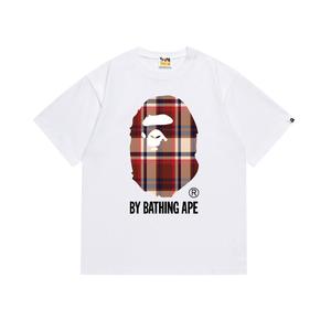 1.121Dongxi 2025 1:1 Bapees T-shirt da uomo alla moda, vestibilità ampia, stampa multi-pattern, 100% cotone 260 grammi, in pronta consegna - Product Image 6