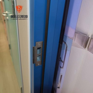 Porte en acier ignifuge sur mesure Mexin, porte coupe-feu de sécurité pour entrée principale, finition dans un style traditionnel - Product Image 4