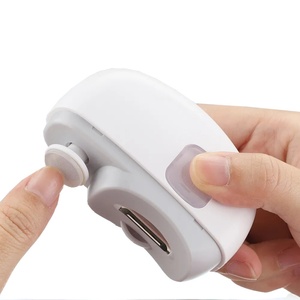 Safety Trimmer <b>File</b> Cutter Baby Automatic Polishing Scissors Electric 2-In-1 Nail Clipper Clippers Baby Safety Nail Clippers - Product Image 1