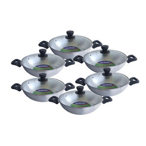 Personnalisé Marque Logo OEM Bon marché Offre Spéciale Top Qualité Acier au carbone Prix de gros Batterie de cuisine Poêle antiadhésive du Bangladesh - Product Image 6