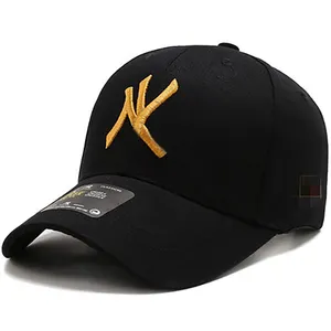 Berretto da Baseball in cotone personalizzato all'ingrosso ricamo New York 6 cappellino con Logo cappellino sportivo personalizzato