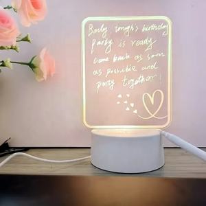 Set di scrittoio giocattolo fatto a mano USB fai da te transfrontaliero cancellabile bacheca luminosa per il nuovo anno di Halloween san valentino - Product Image 5