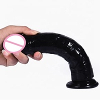 5 Größen Hand-Free Play Flexibles Silikon und TPE Dildo vibrator Starker Saugnapf Strap-On