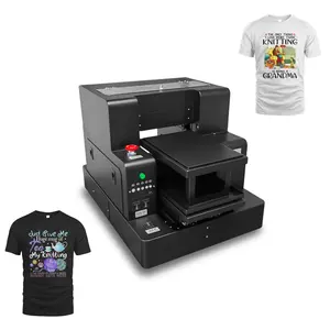 2023 new design a3 size dtg direct to garment digital printer textile mats and clothes shoes Wholesale DTG A3 Tshirt Printing