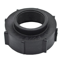Adaptateur réducteur en polypropylène S60x6 Femelle à 1/2\" Femelle BSP Raccords de tuyauterie filetés PP IBC S60x6 Connecteur de réservoir