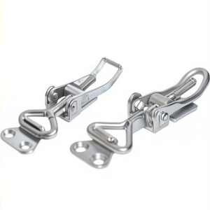 Stainless Steel Hook And Loop Adjustable <b>Spring</b> <b>Clip</b> HFQ46 25 50 Door Window Accessories - Product Image 1