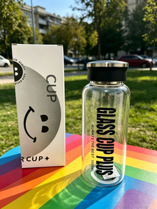 600ml/1000ml Glass Travel <b>Mug</b> Leak Proof Portable <b>Reusable</b> with Sleeve - Product Image 4