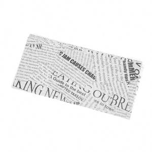 Feuilles de papier ciré alimentaire personnalisées avec logo imprimé, emballage alimentaire à emporter, papier d'aluminium, design personnalisé, coloré - Product Image 4