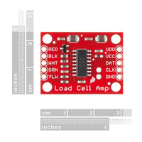Amplificador de Celda de Carga SparkFun HX711 SEN-13879, Módulo Sensor de Peso, Módulo Sensor de Presión