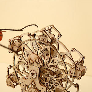 Nuevo Rompecabezas de Madera 3D Estereoscópico con Diseño de Noria Musical, Juguete Educativo de Ensamblaje para Niños, Adorno CF101 para 0-24 años - Product Image 3