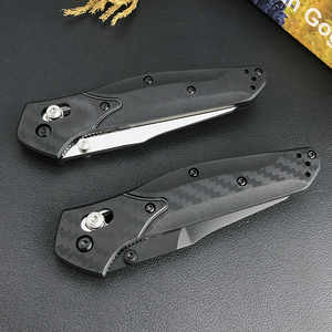 มีดพับพกพา BM-OSBORNE 940 ใบมีด CPM-S90V สำหรับใช้งานกลางแจ้ง อเนกประสงค์ พกพาสะดวก เหมาะสำหรับการล่าสัตว์ ตั้งแคมป์ ใช้ในชีวิตประจำวัน ทำงาน DIY  พร้อมซองไนลอน - Product Image 4