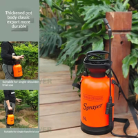 Semprotan Taman Tekanan Tinggi, Nozzle Selang Semprot dengan Berbagai Pola Semprotan untuk Menyiram, Mencuci Mobil, dan Memandikan Hewan Peliharaan