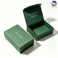 Bestseller: Scatola Regalo Magnetica in Cartone Spesso con Finitura Vellutata Verde Scuro per Natale, Matrimoni e Feste