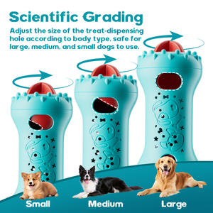 Giocattolo interattivo per cani, giocattoli di distribuzione per trattamento regolabile per tenerli occupati, giocattoli di arricchimento per cani per stimolazione cerebrale - Product Image 5