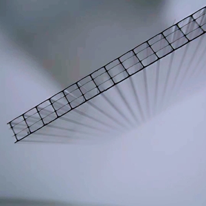 <span class=keywords><strong>Plastique</strong></span> Offre Spéciale Feuille creuse en polycarbonate Multiwall à quatre parois - Product Image 1