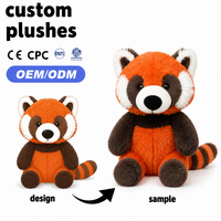 Mainan Boneka Plush Logo Kustom Terlaris, Hewan Boneka Isi Dakron Desain Lucu, Mainan Plushei OEM ODM MOQ Rendah