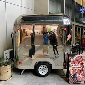 Nouvelle conception, couleur personnalisable, remorque de concession en aluminium, camion de nourriture entièrement équipé, cuisine en acier inoxydable, configuration de restauration rapide - Product Image 2