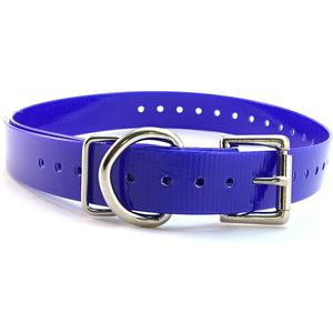 Sparky <b>Pet</b> Co Dog Training <b>Collar</b> Replacement 3/4 Inch Wide Blue Adjustable High Flex <b>Pet</b> Trainer <b>Collar</b> - Product Image 1