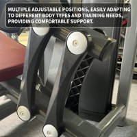 Équipement de musculation professionnel : Machine à extension des jambes assise à sélection de poids, cadre en acier robuste pour salles de sport professionnelles