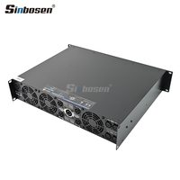 SR4-3200 DSP 1.5Ω-2Ω Kararlı Güç Amplifikatörü Yüksek Kaliteli Sahne Sesi Profesyonel Stereo Amplifikatör