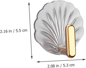 Gancho Adhesivo de Pared al por Mayor, Hermoso y Transparente, de Acrílico, para Baño, Cocina, Sala de Estar, Porche, Dormitorio - Product Image 4