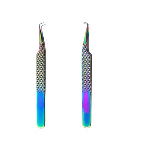 คีมหนีบขนตาสีรุ้ง90องศาอุปกรณ์เสริมความงามแบบมืออาชีพโดย obexa - Product Image 1