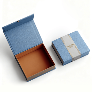 Biodegradable Handmade Flip Box Packaging with Magnetic Closure Eco-Friendly Recycled Materials Custom <b>Paper</b> Boxes for Gift - Product Image 2
