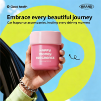 Diffuseur d'air pour voiture en plastique grande capacité avec évaporation naturelle, design portable, parfum longue durée