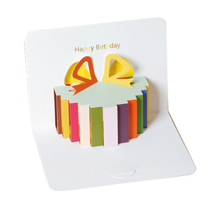 Tarjeta de Felicitación 3D Plegable de Cartón con Diseño Divertido para Regalo de Cumpleaños o Agradecimiento para Maestros - Product Image 5
