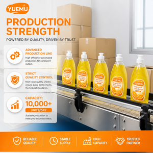 Liquide vaisselle orange 500 ml, dégraissant puissant, marque privée, OEM, vente en gros, détergent pour la <span class=keywords><strong>cuisine</strong></span> - Product Image 3