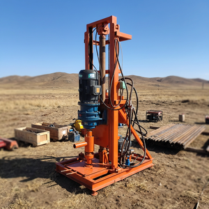 Jiezhuo Elektrische Hydraulische Wielboorputboormachine Draagbare Rotatie Waterputboorinstallatie Te Koop - Product Image 1