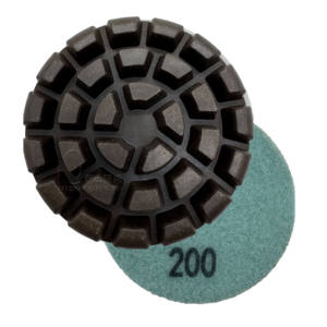 Cuscinetti lucidanti abrasivi diamantati 3 pollici o 4 pollici pietra resina bagnata disco lucidatura ruota flessibile per calcestruzzo - Product Image 4