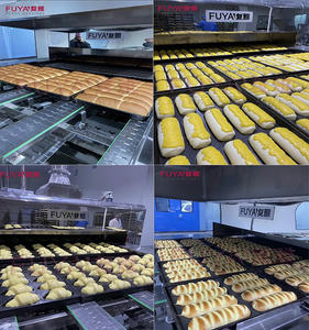 Four tunnel industriel 24000 pcs/h/chaîne de production d'hamburger - Product Image 4