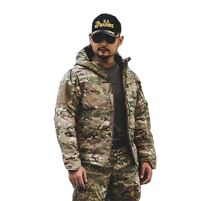 M65 Padded padded jacket /CP Camouflage/waterproof thermal jacket