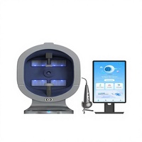 Analizzatore Cutaneo Viso Completo da Tavolo con Imaging 3D per Rilevare Rughe, Pori, Pigmentazione, Idratazione e UV per Saloni e Spa (Spina AU/US)