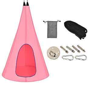 Chaise de hamac en toile sûre chaise de balançoire suspendue au plafond intérieur chaise de rotation sensorielle de l'autisme planche de scooter avec balançoire d'oreille - Product Image 1