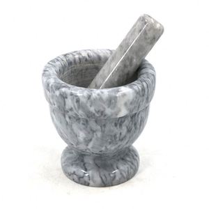 Natural Marble Pestle <b>Small</b> Household <b>Grinder</b> for Dumpling Filling Garlic Paste Making Tool Made of Natural Stone - Product Image 1