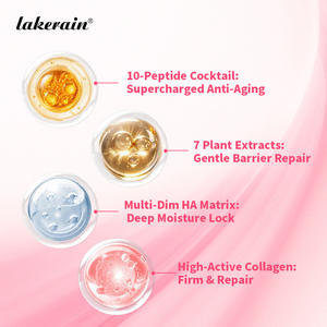 Suero de Colágeno y Péptidos para Perfeccionar los Poros, Suero de Niacinamida Antienvejecimiento, Hidratante, Nutritivo, Reparador de la Barrera Cutánea, Perfeccionador de Poros - Product Image 4