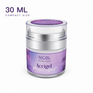 Liquide de lissage professionnel pour gel à ongles 50ml, sans HEMA ni TPO, avec pinceau de contrôle pour extension et mise en forme, usage en salon - Product Image 1