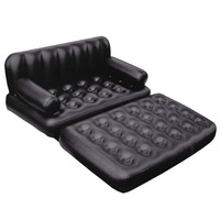 Fauteuil gonflable rouge en PVC pour enfants, meubles de piscine gonflables