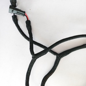 Harness Kabel Mesin Konstruksi PTFE/PBT Tahan Suhu Tinggi Anti-Tegangan Anti-Gores Buatan Khusus untuk Komputer - Product Image 1