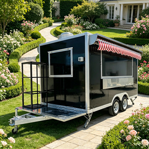 Europe Standard <b>BBQ</b> Premium Burger Food Truck VIN Certified Grill Trailer - Product Image 6