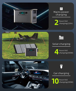גל סינוס טהור 1024wh 2048wh 2048wh בנק 220v 240v קומפקטי גנרטור סולארי כוח נייד <span class=keywords><strong>inverter</strong></span>