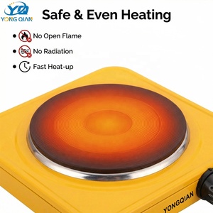 <span class=keywords><strong>เตา</strong></span>ไฟฟ้าแบบหัวเดียว 1000 วัตต์ ราคาโรงงาน หัวเตาเหล็กหล่อ แข็งแรงทนทาน - Product Image 5