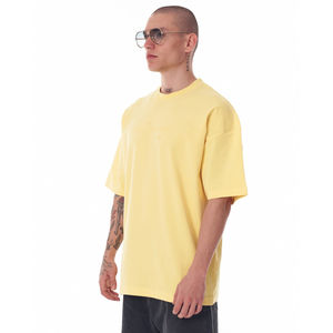 Camiseta Extra Grande 100% Algodón para Hombre, Corte Holgado, Lisa, para Impresión, Cuello Redondo, Blanca, Calidad Premium, Transpirable - Product Image 4