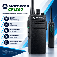 Radio bidirectionnelle Motorola XiR C1200 CP1200 CP1208 CP185 EP350 VHF UHF pour hôtel, restaurant, commerce de détail, équipe d'événements