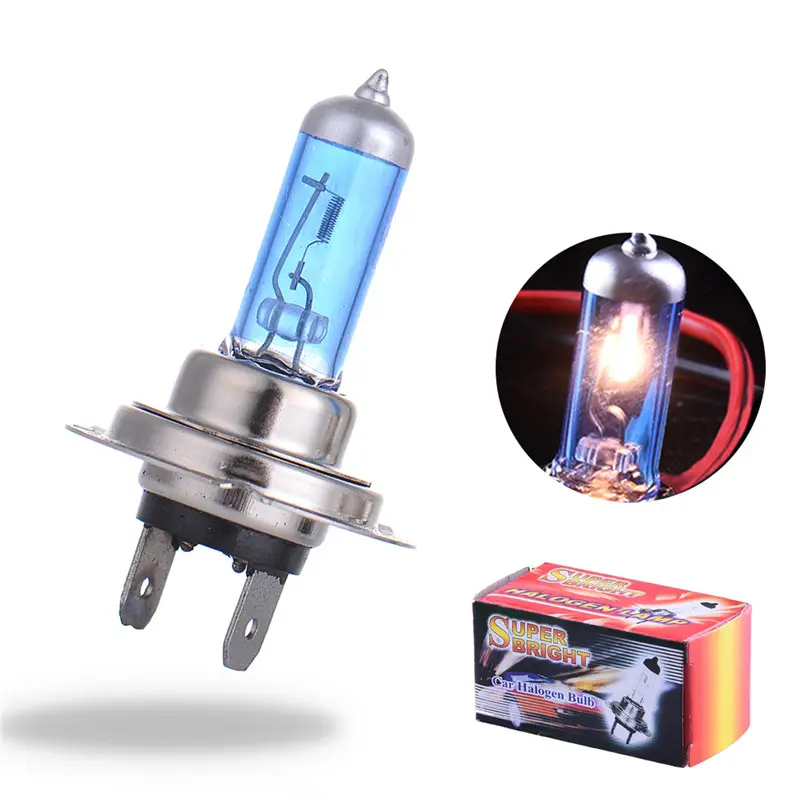 H7 100W 12V Super Bright White Fog Lights Halogen Bulb High Power Car Headlights Lamp Car Light Source駐車