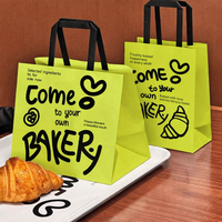 Sacs en papier kraft personnalisés pour pizza, salade, gâteau, dessert, pain - Emballage pour plats à emporter et livraison en restaurant