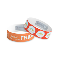 Bracelet RFID en papier Dupont 25 mm, étanche, à usage unique, puce NFC/RFID 1K, 13,56 MHz, mini-étiquette jetable pour contrôle d'accès - Vente en gros